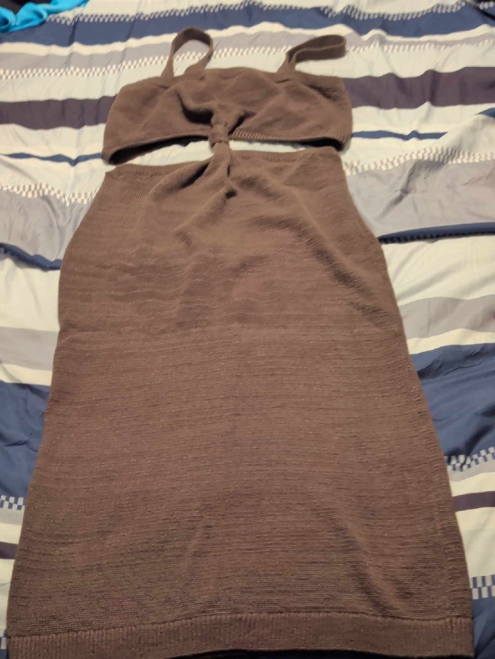 Express Hunter Green Knit Dress